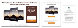 Sitting Disease PLR Squeeze Page