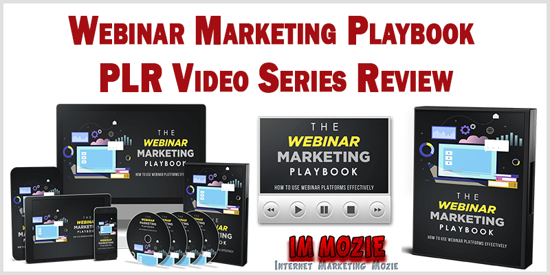 Webinar Marketing Playbook PLR Video Series Review