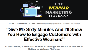 Webinar Marketing Playbook Sales and Thank You Page