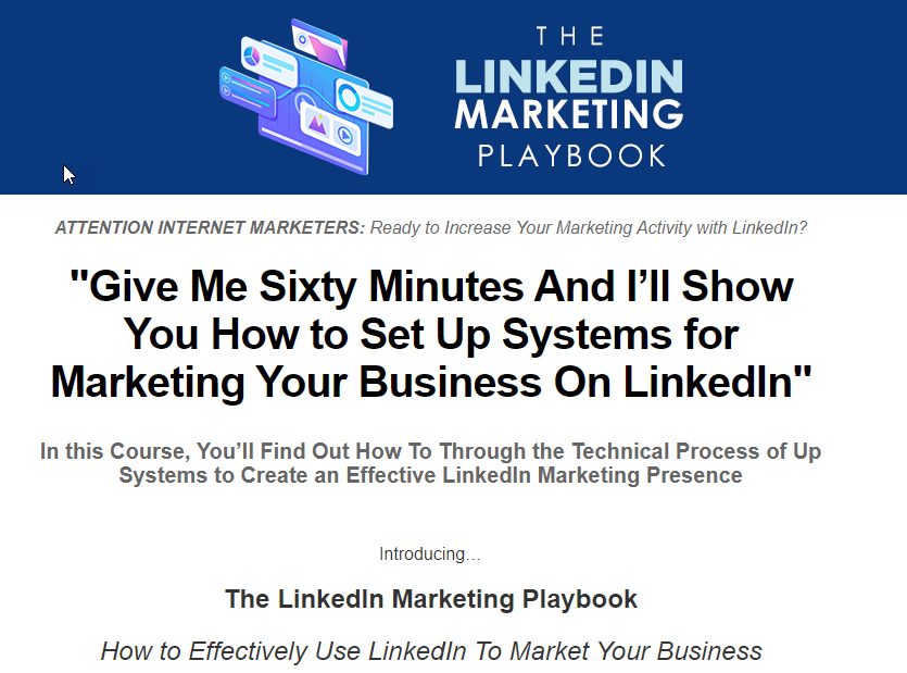 LinkedIn PLR Sales Page