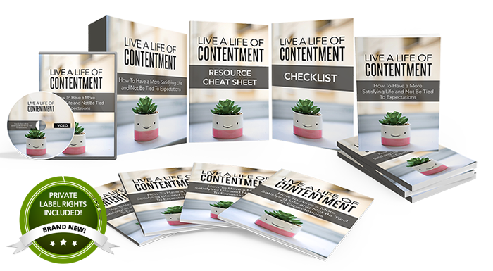 Live A Life of Contentment Bundle