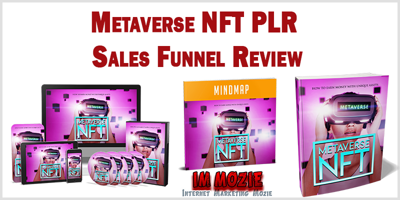 Metaverse NFT PLR Sales Funnel Review 1