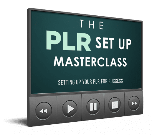 PLR Set Up Masterclass 2.0 Video Image