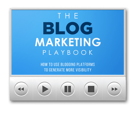 The Blog Marketing Playbook Audio Image