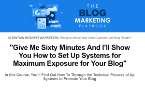The Blog Marketing Playbook Sales Page
