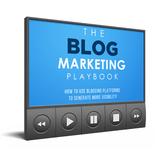 The Blog Marketing Playbook Video Image