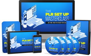 The PLR Set Up Masterclass 1.0 Bundle