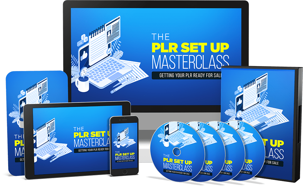The PLR Set Up Masterclass 1.0 Bundle