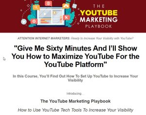 YouTube Marketing Sales Page