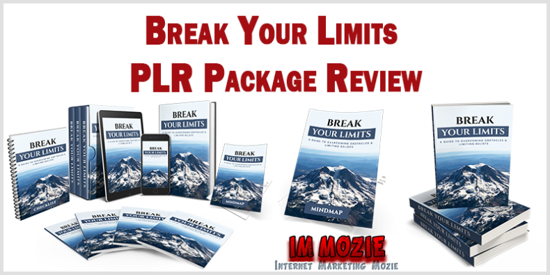 Break Your Limits PLR Package Review Break Your Limits PLR Package Review