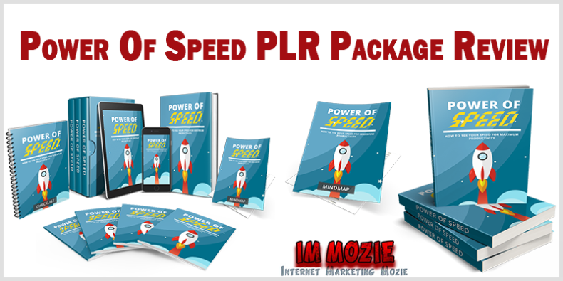 Power Of Speed PLR Package Review Power Of Speed PLR Package Review