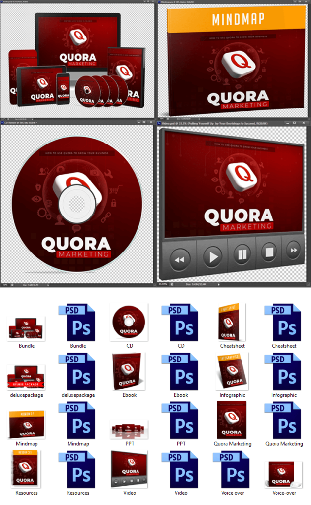Quora Marketing graphics