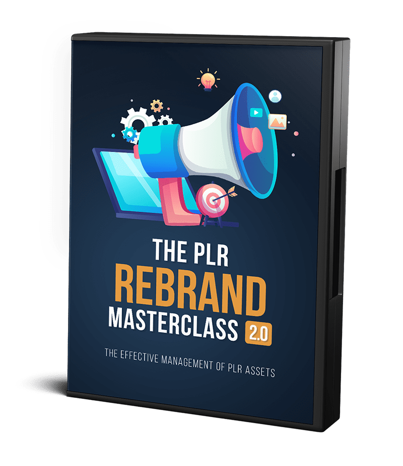 PLR Rebrand Masterclass 2.0 DVD