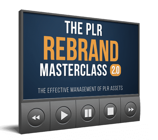 PLR Rebrand Masterclass 2.0 Video Image