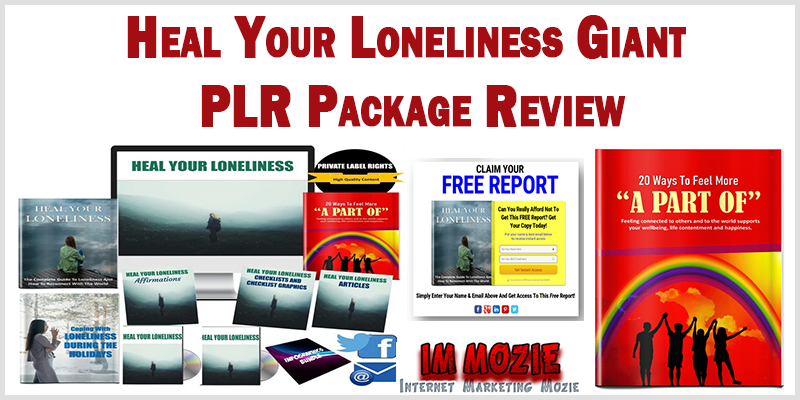 Heal Your Loneliness Giant PLR Package Review