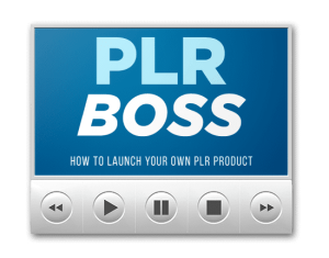 PLR Boss How to Launch a PLR Product Audio image