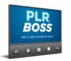 PLR Boss How to Launch a PLR Product Video Image