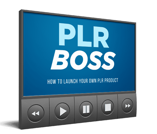 PLR Boss How to Launch a PLR Product Video Image