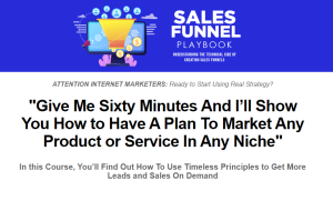 Sales Funnel Playbook Sales Page