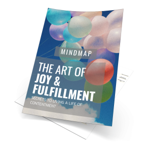 The Art Of Joy and Fulfillment Mindmap