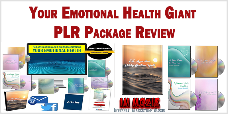 Your Emotional Health Giant PLR Package Review