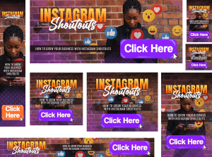 Instagram Shoutouts Banners