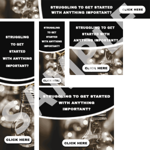 Power Of Getting Started Banners
