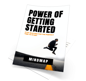 Power Of Getting Started Mindmap