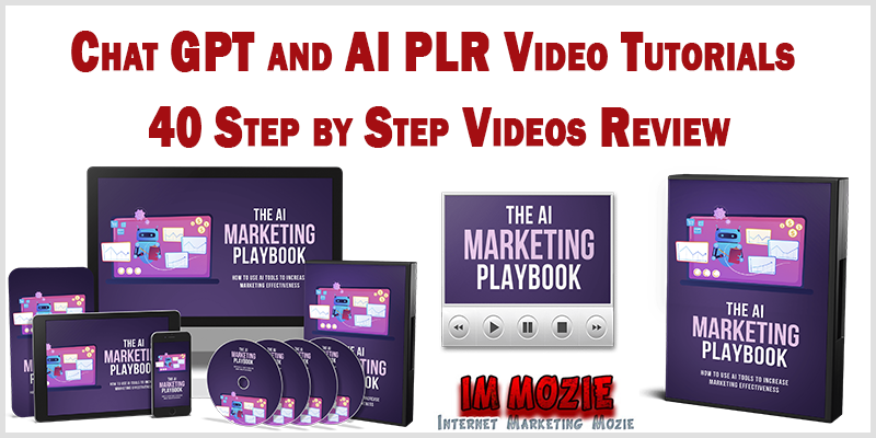 Chat GPT and AI PLR Video Tutorials 40 Step by Step Videos Review