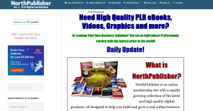 NorthPublisher PLR Digital Products Membership