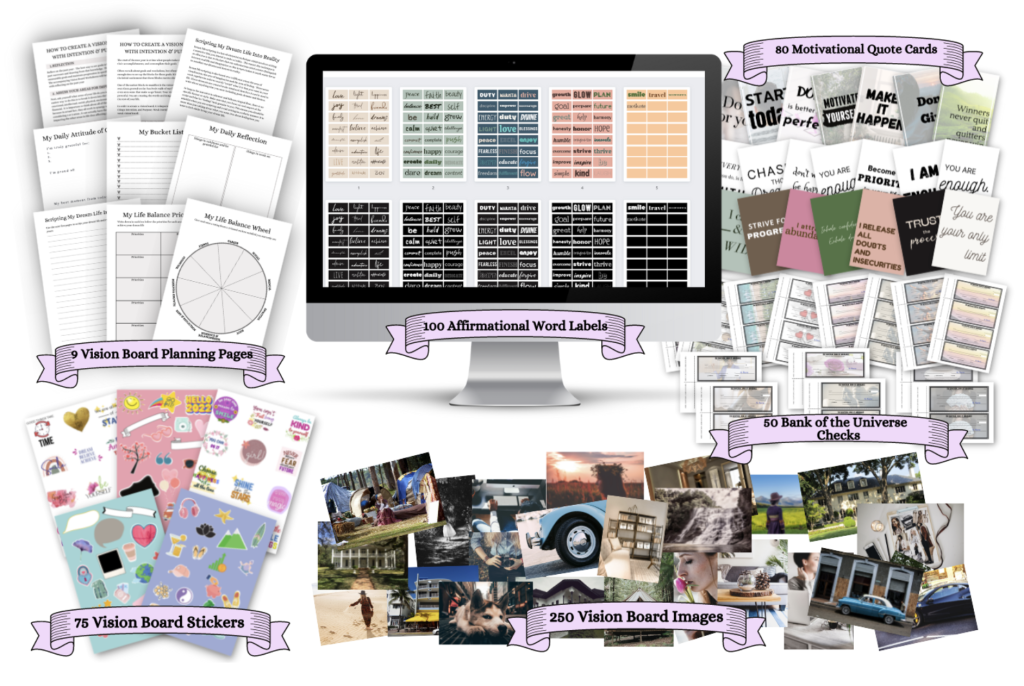 Vision Board Planner Bundle