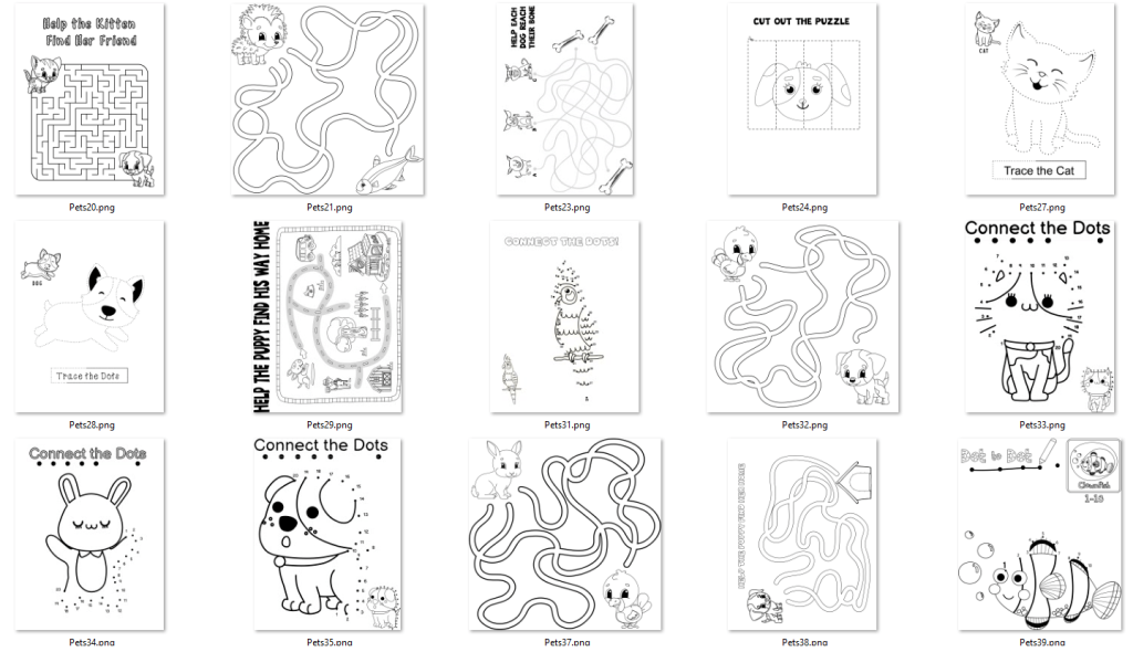 Activity Book Generator