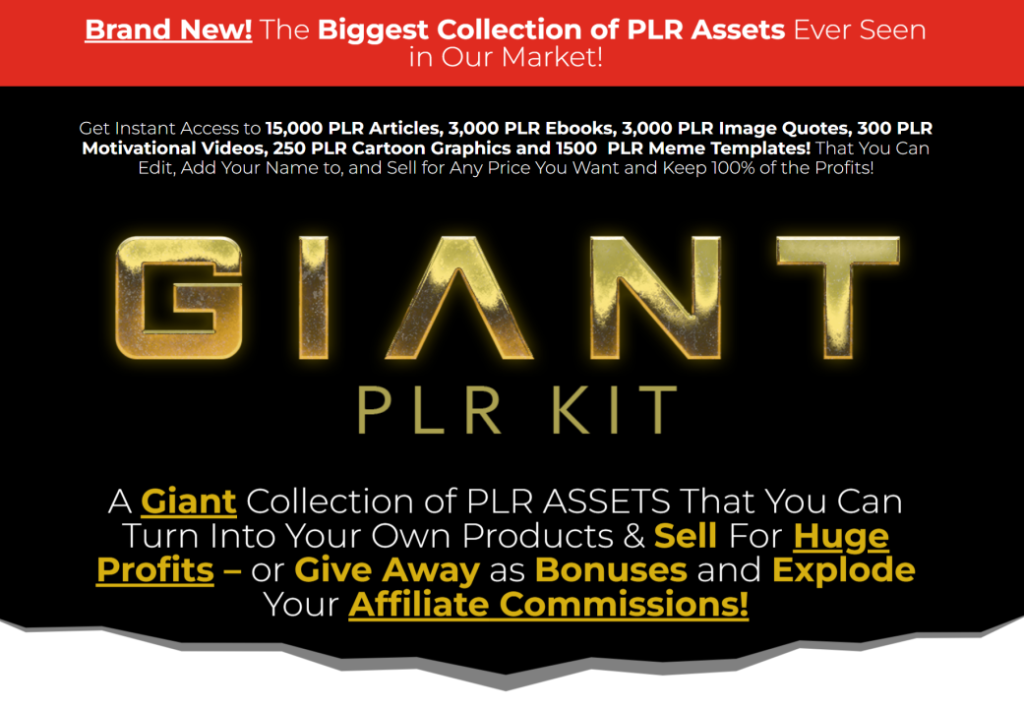 Giant PLR Kit