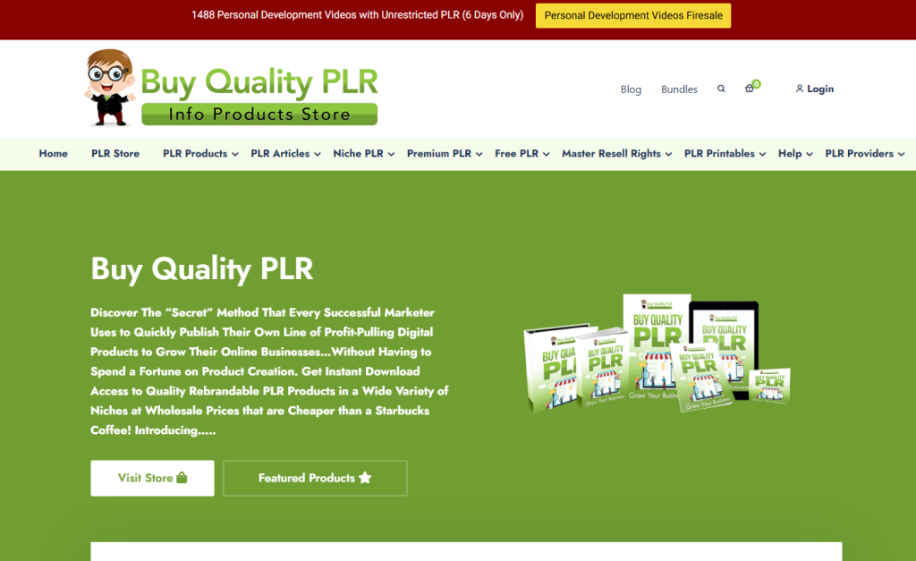BuyQualityPLR.com—The Ultimate Source for PLR Content